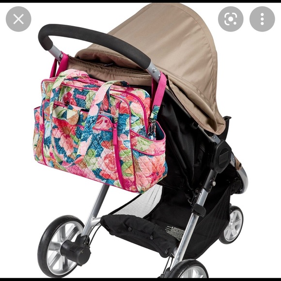 Vera Bradley Large Stroll Around Diaper Bag - Picture 5 of 11